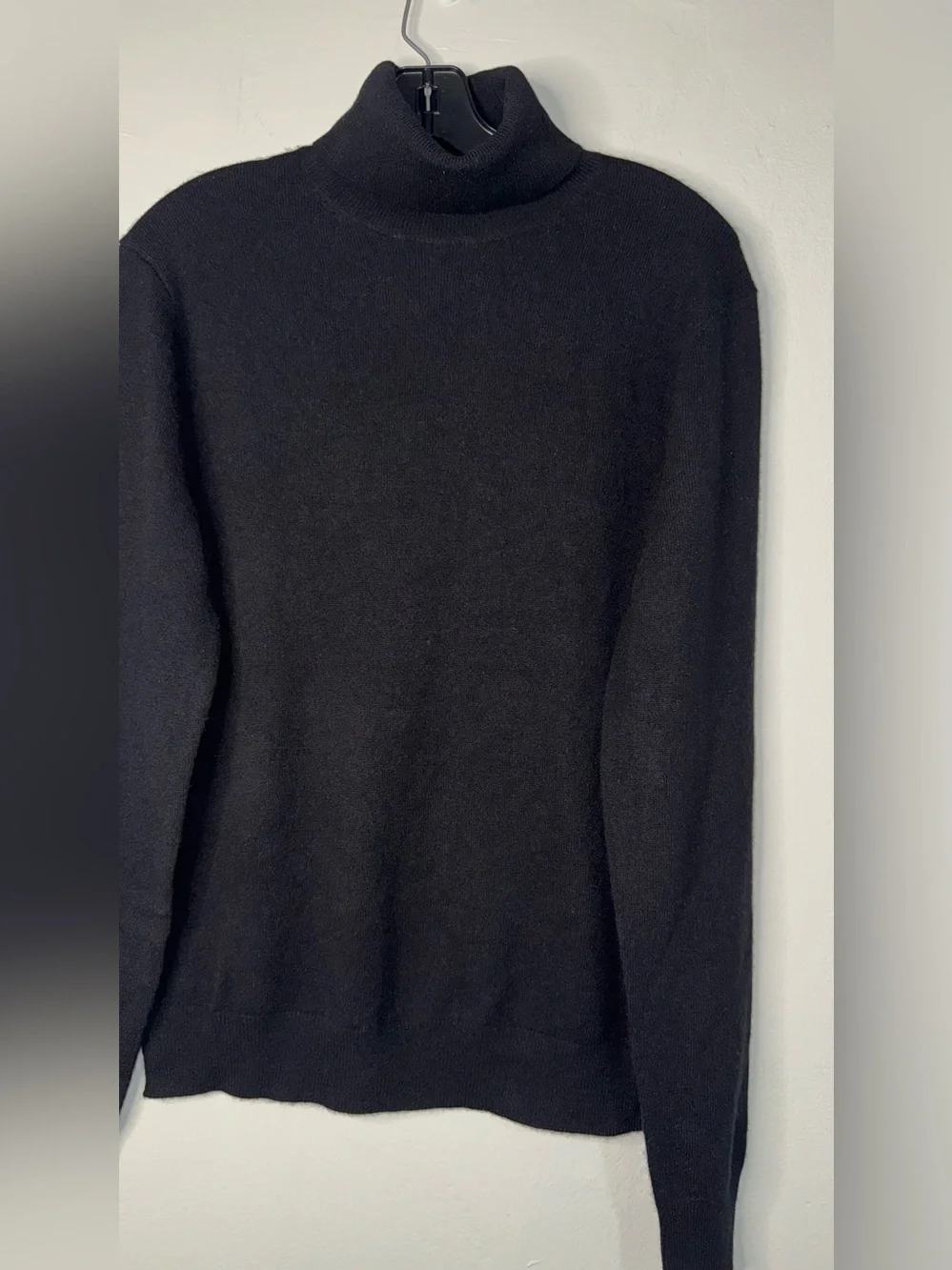 Saks Fifth Avenue Men's Black Turtleneck Sweater